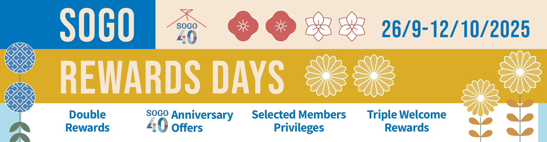 2025 SOGO Rewards Days