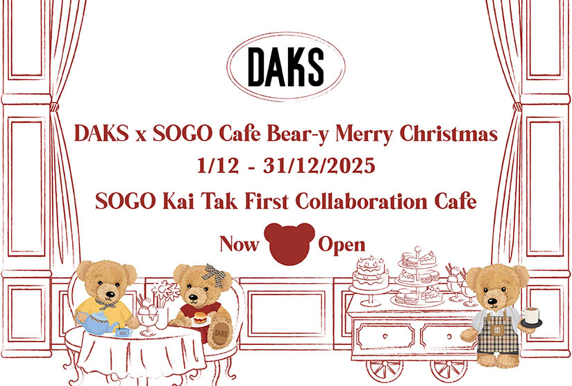 DAKS x SOGO Caf&#233;: Festive Limited-Time Offers