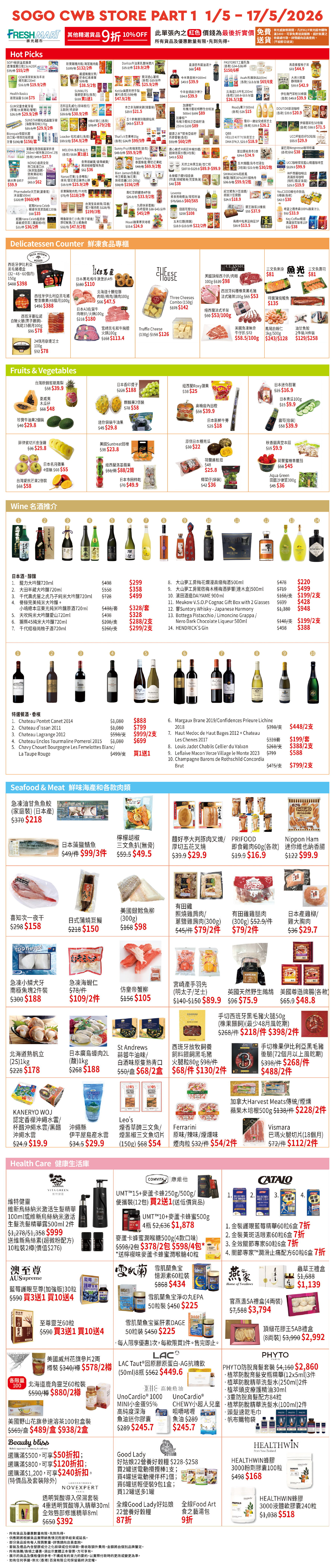 Part 1 -  B2/F Freshmart ・ F&amp;B