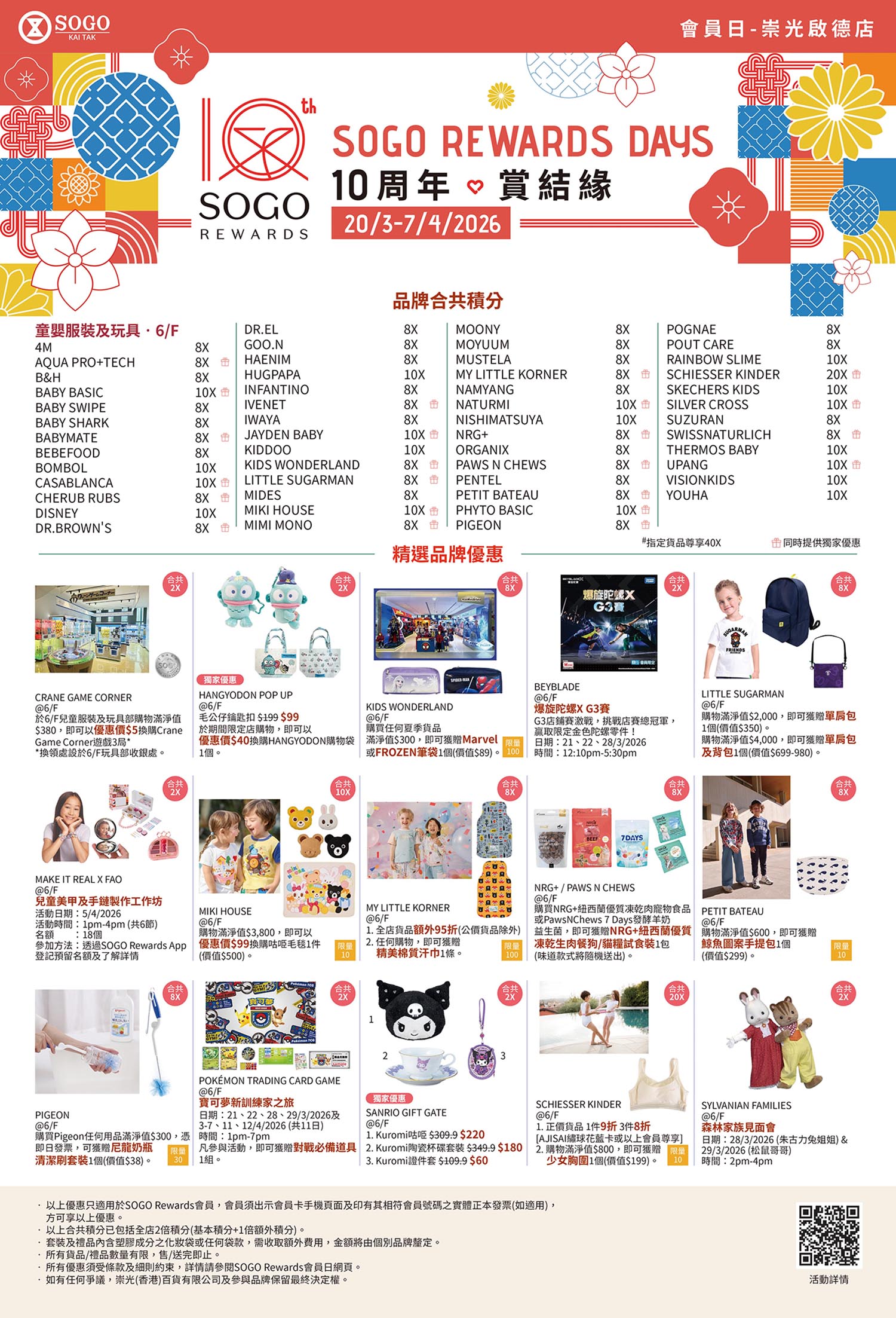 6/F 童嬰服裝及用品