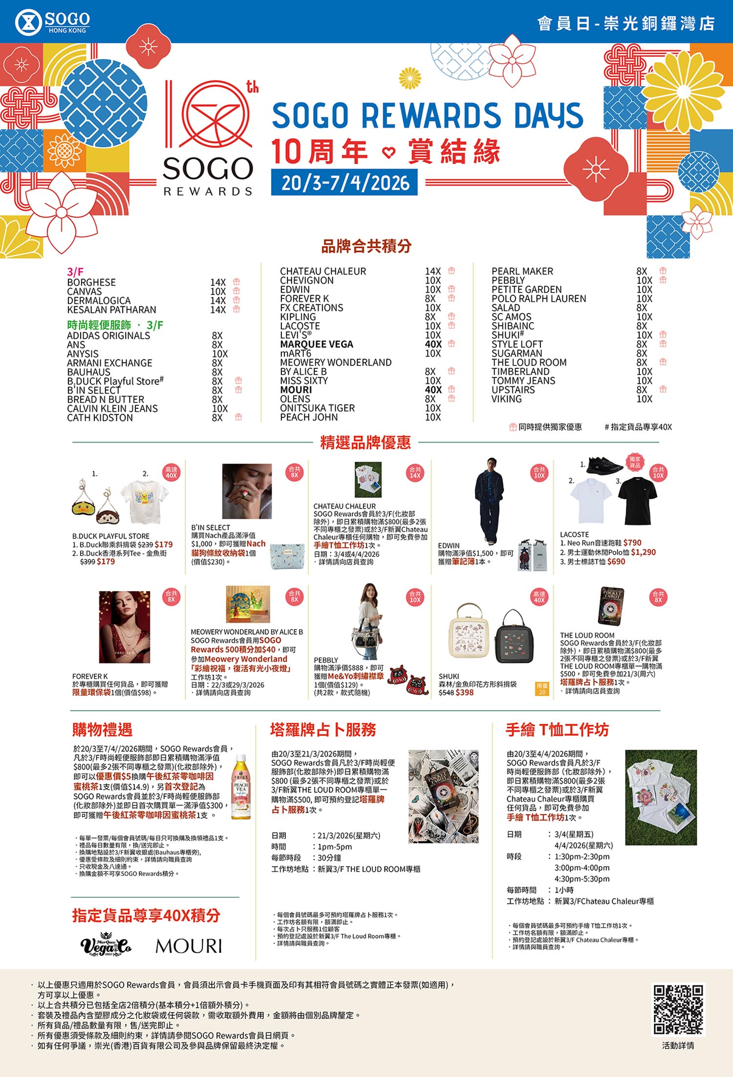 3/F 美妝及時尚輕便服飾