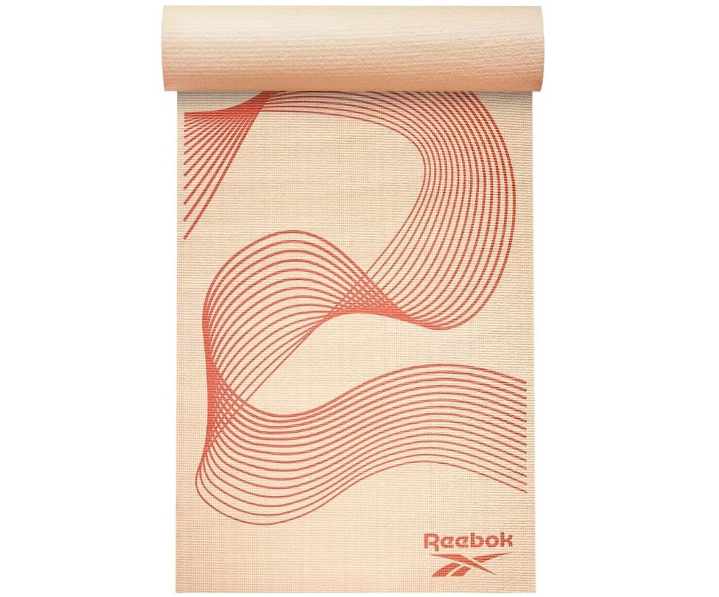 Reebok提繩印花瑜伽墊