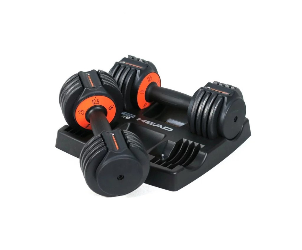 12.5lb Adjustable Weights Dumbbell (Pair) HEAD004
