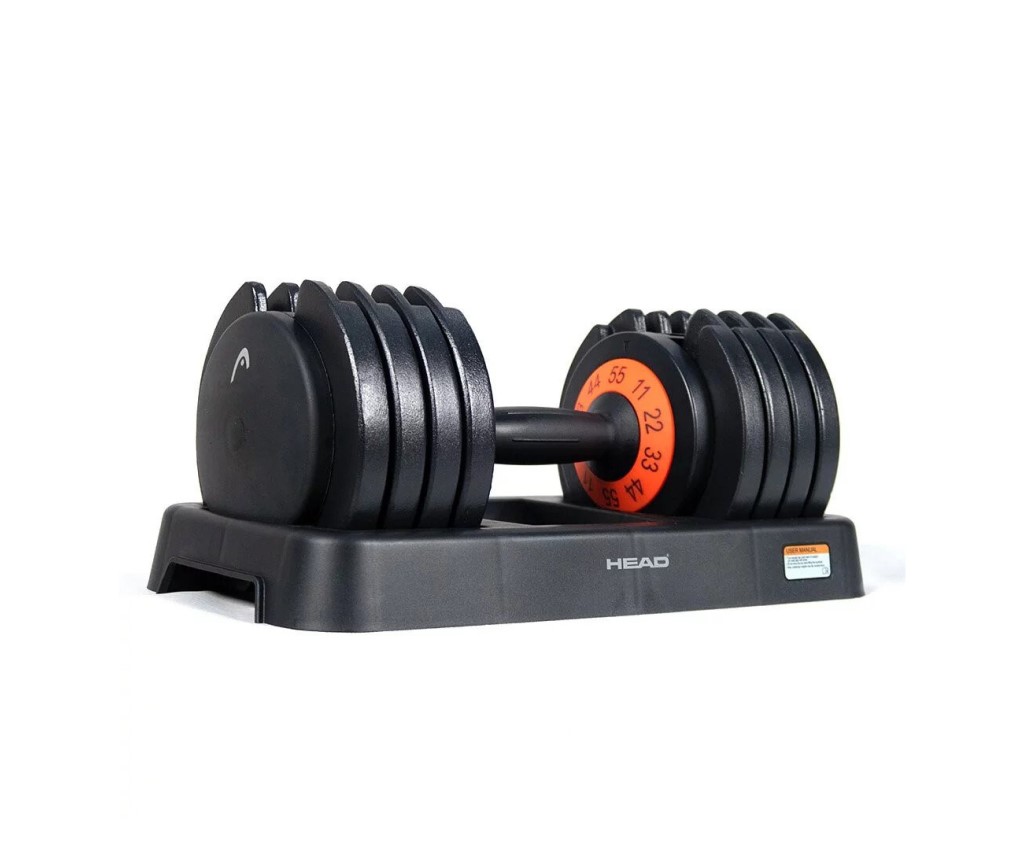 Adjustable Weights Dumbbell 55lb HEAD016 (1pc)
