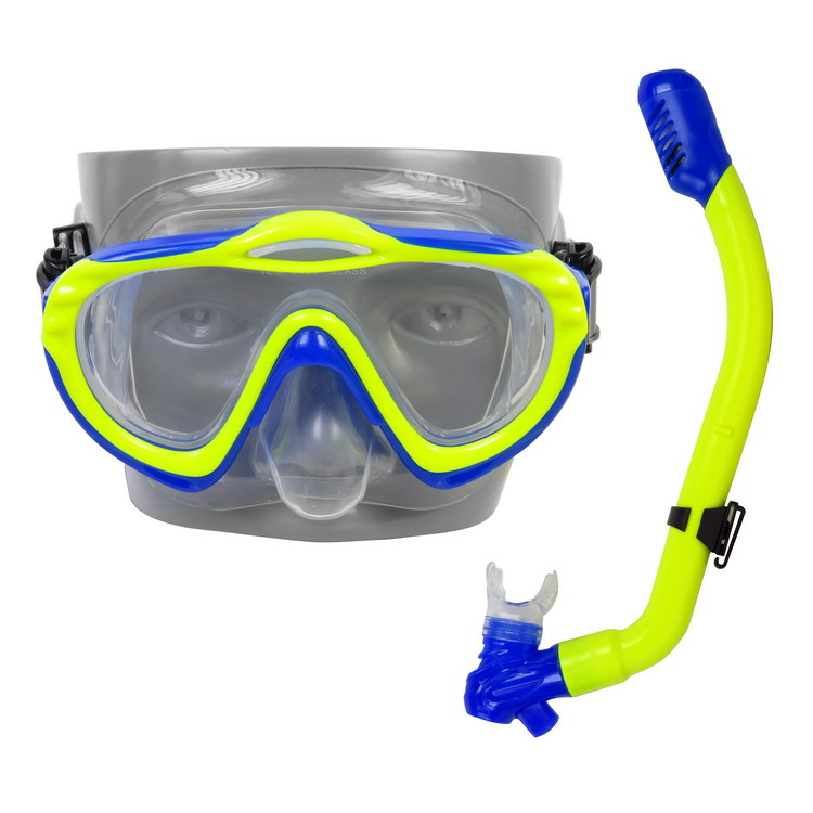 童裝浮潛鏡連全乾式呼吸管