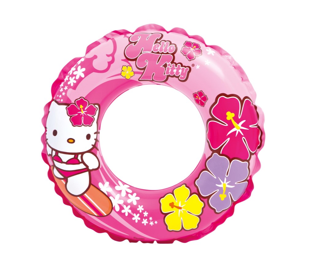 Hello Kitty 20&quot; Inflatable Swim Ring (56210)